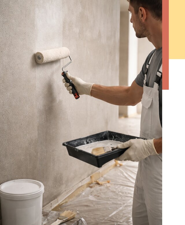 Грунтовка стен в Стрежевом от 2243 руб. м2 — быстро, недорого, с материалом | ОТДЕЛОЧНИК-Стж