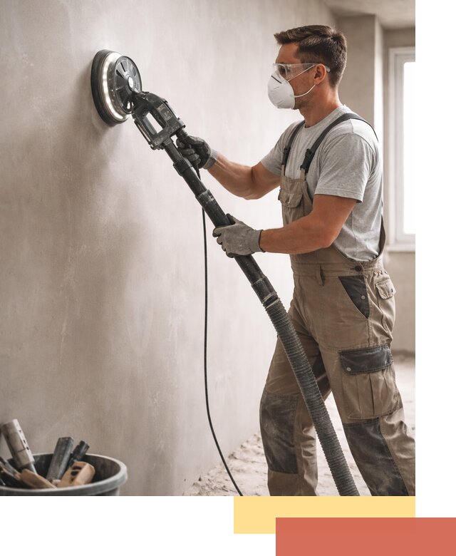 Профессиональная шлифовка стен в Стрежевом быстро и качественно