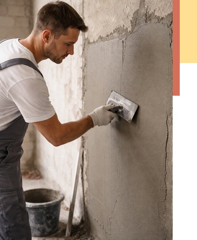 Штукатурка стен под плитку в Стрежевом от 4282 руб./м2 — выравнивание под плитку | ОТДЕЛОЧНИК-Стж