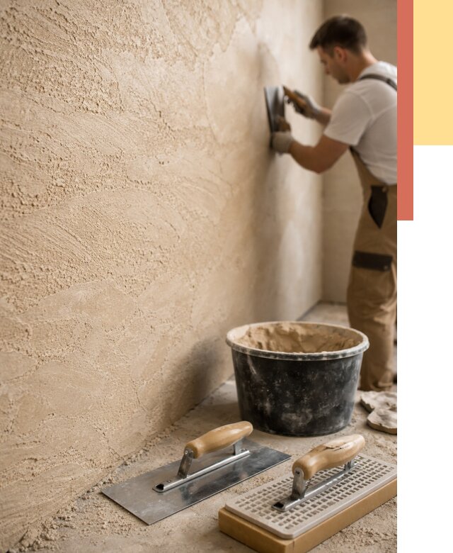 Декоративная штукатурка травертин в Стрежевом от 1835 руб/м2 — качественно и недорого | ОТДЕЛОЧНИК-Стж