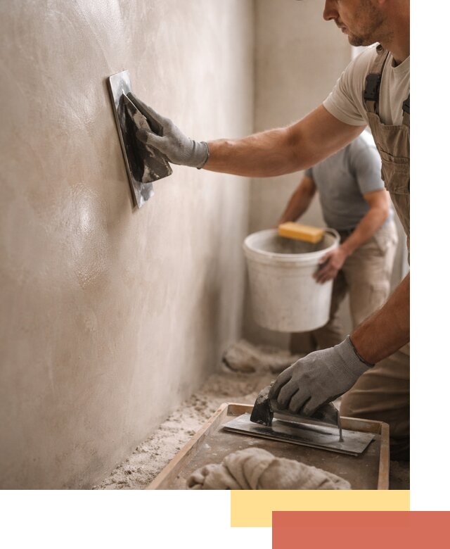 Нанесение марокканской штукатурки таделакт в Стрежевом
