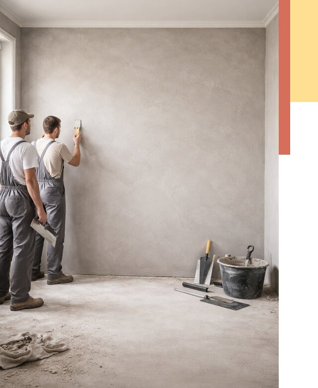 Микробетон на стены в Стрежевом от 1274 руб. — нанесение и отделка | ОТДЕЛОЧНИК-Стж