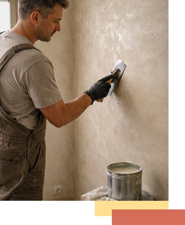 Нанесение воска на штукатурку в Стрежевом для защиты и блеска