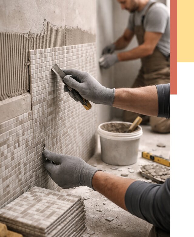 Облицовка стен мозаикой в Стрежевом от 3262 руб/м2 — укладка мозаики на стены | ОТДЕЛОЧНИК-Стж