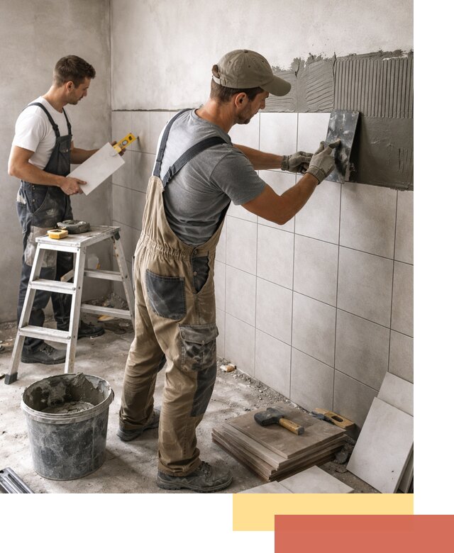 Укладка плитки на стены в Стрежевом профессионально и надежно