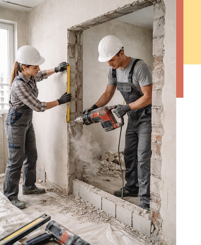 Создание проемов в стенах в Стрежевом от 6627 руб. — алмазная резка и расширение | ОТДЕЛОЧНИК-Стж