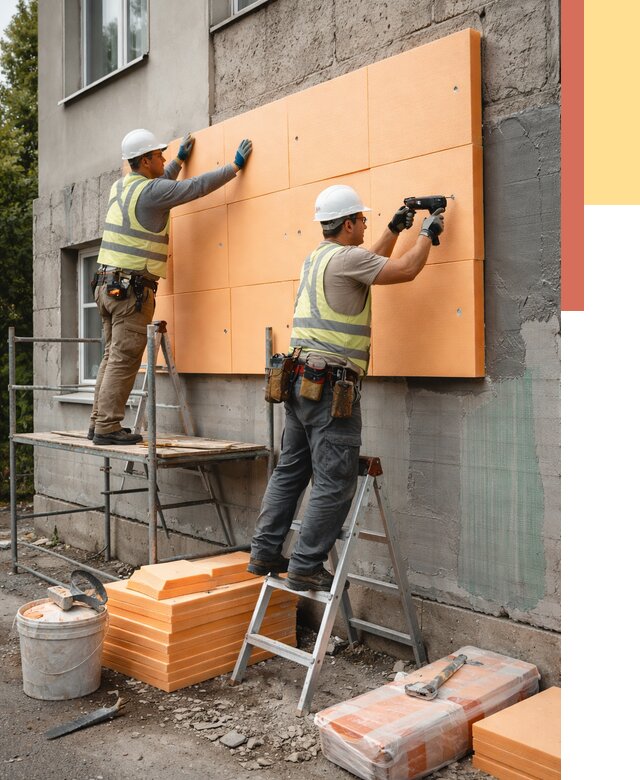 Утепление стен пеноплексом в Стрежевом от 1886 руб./м2 — быстро и недорого | ОТДЕЛОЧНИК-Стж