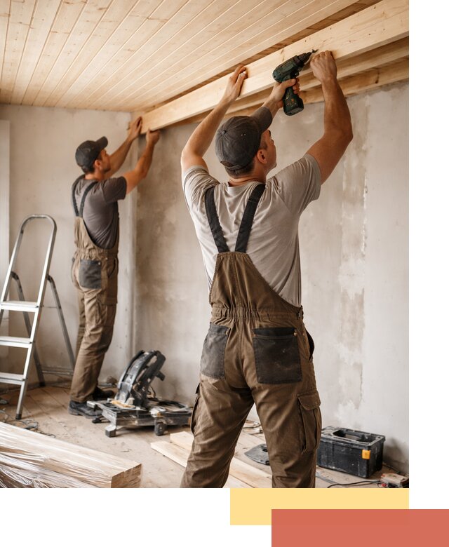 Монтаж потолка из вагонки в Стрежевом профессионально и аккуратно