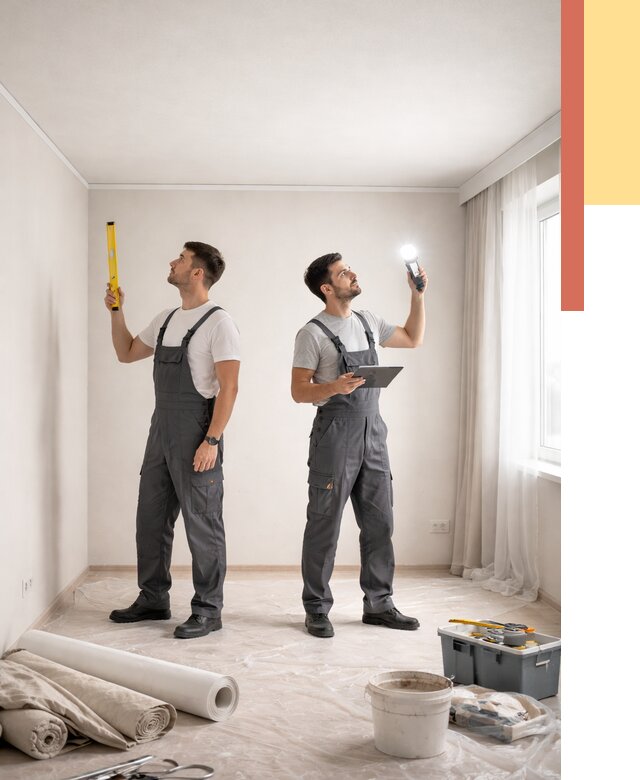 Отделка потолка в Стрежевом недорого от 765 руб/м2 | Услуги ОТДЕЛОЧНИК-Стж