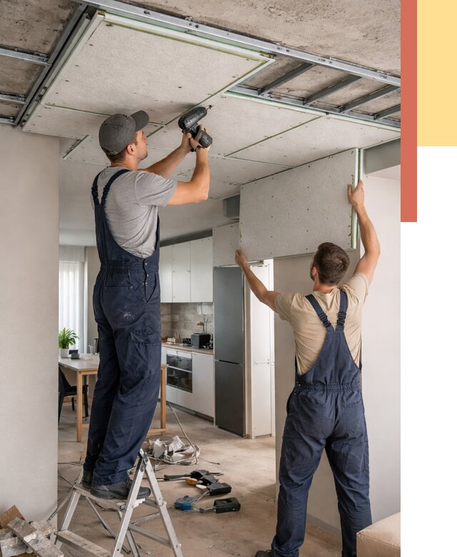 Шумоизоляция потолка панелями зипс в Стрежевом от 1886 руб. под ключ | ОТДЕЛОЧНИК-Стж